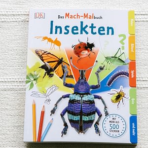 Das Mach-Malbuch Insekten