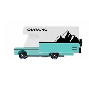 Candyvan Olympic Camper Spielzeugauto aus Holz