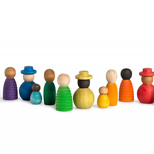 Vielfalt im Kinderzimmer, Together Grapat 2021, Holzfiguren, Freispiel, Montessori, Waldorf