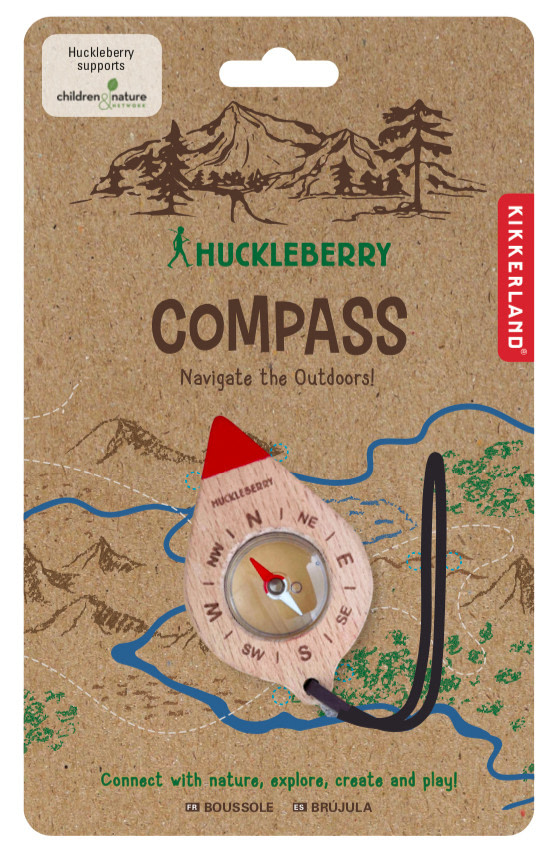 4011002 Kompass für Kinder aus Holz Huckleberry vHst 3