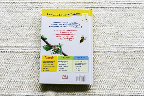Insekten top getarnt - Superleser - Sachbuch für Leseanfänger